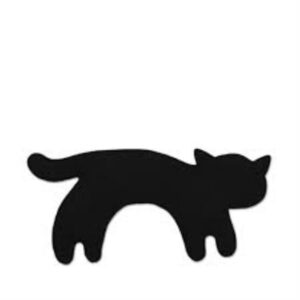 Wärmekissen Katze klein Mininia schwarz