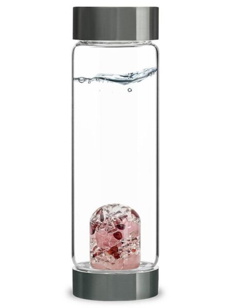 VitaJuwel Edelsteinflasche ViA Love 500ml