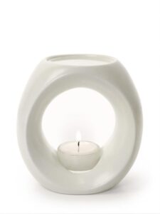 Duftlampe Primavera cremeweiss