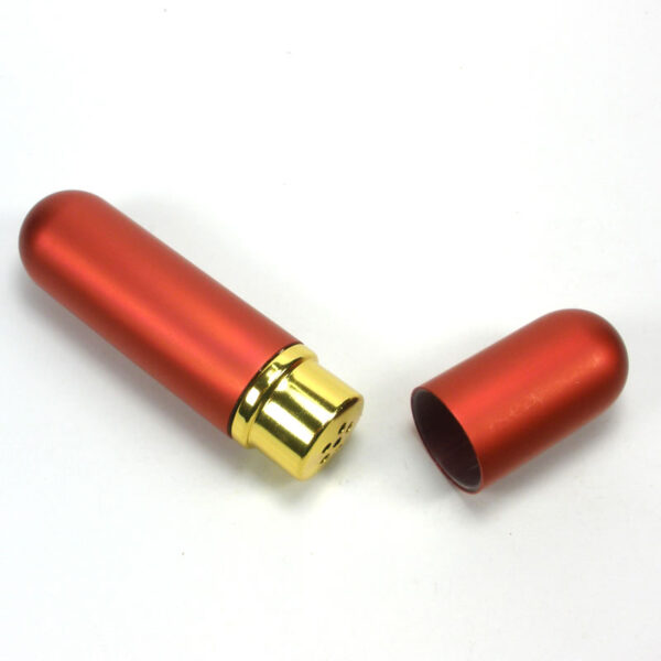 Inhalierstift ROT in Metallgehäuse