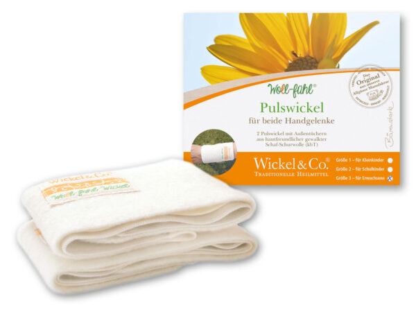 Wollfühlwickel Pulswickel Grösse 3 Erwachsene 11x36 cm