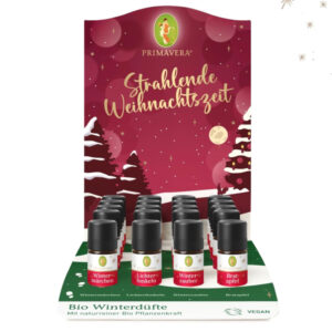 Display Bio Duftmischungen Winterdüfte 2025