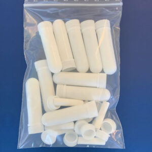 Inhalierstifte / Riechstifte weiss leer 10er Set