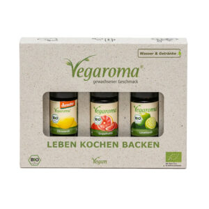 Geschenkset (3er Set) bio Vegaroma Wasser & Getränke